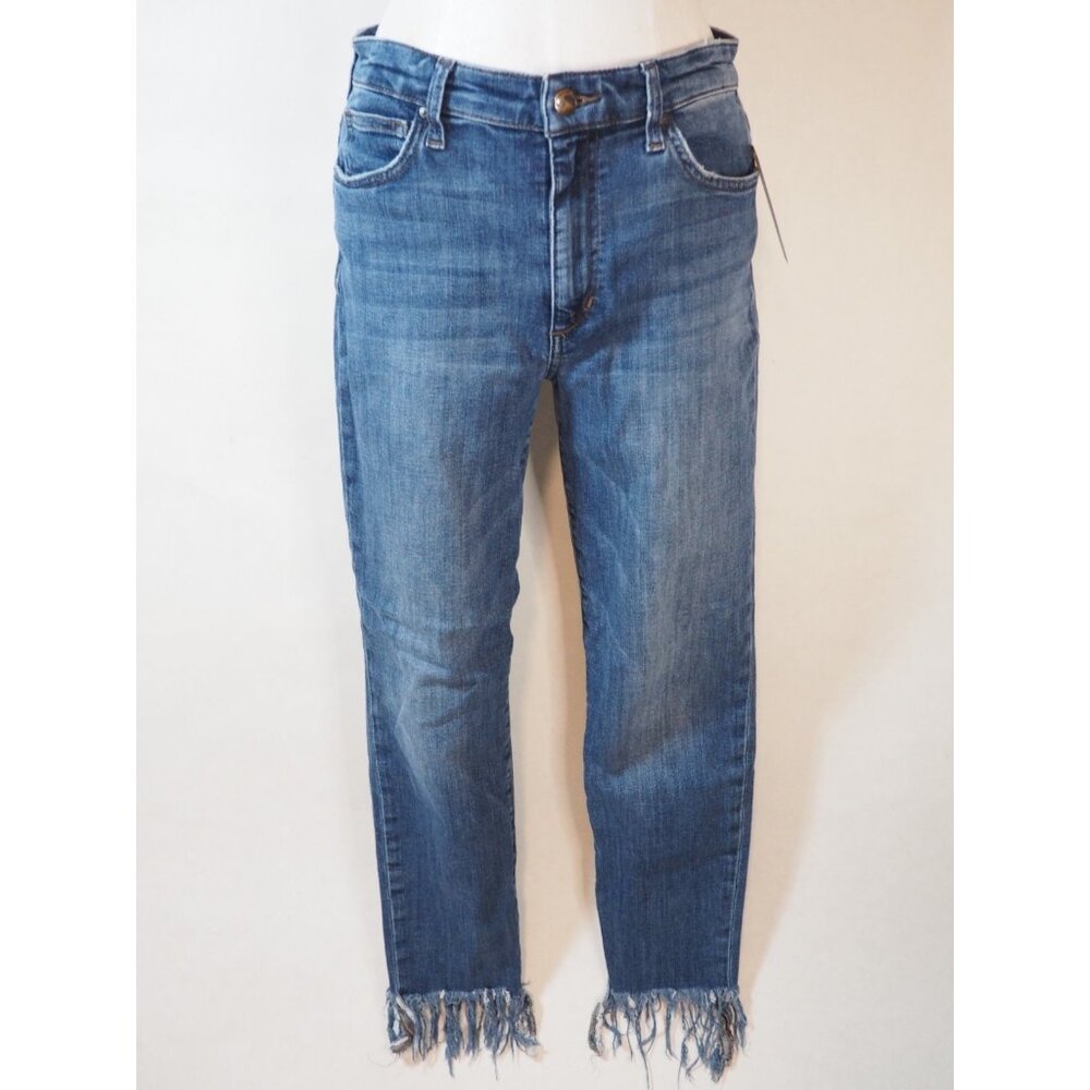 Joe's Jeans Medium Wash The Charlie High Rise Skinny Ankle Blue Denim Jeans, 29